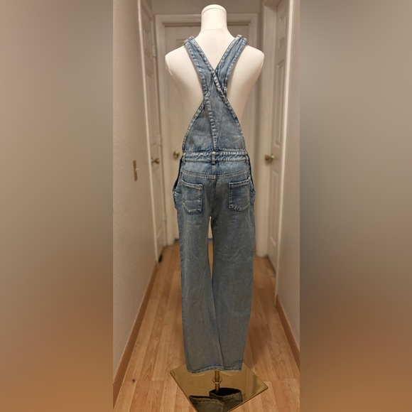 12th Tribe Runaway Girl Denim Overalls S NWT *SOLD OUT* - Picture 2 of 2